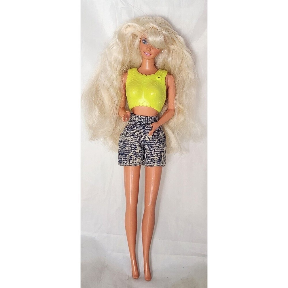 Vintage‎ 1966 Malaysia Mattel Barbie Doll Twist N Turn Ring Earings Blue Eyes
